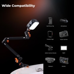 K&F Concept 22" Magic Arm Clamp Kit